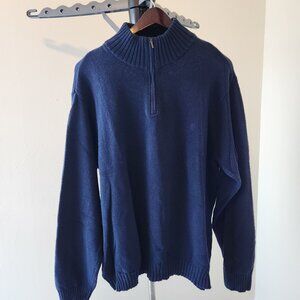IZOD navy blue sweater